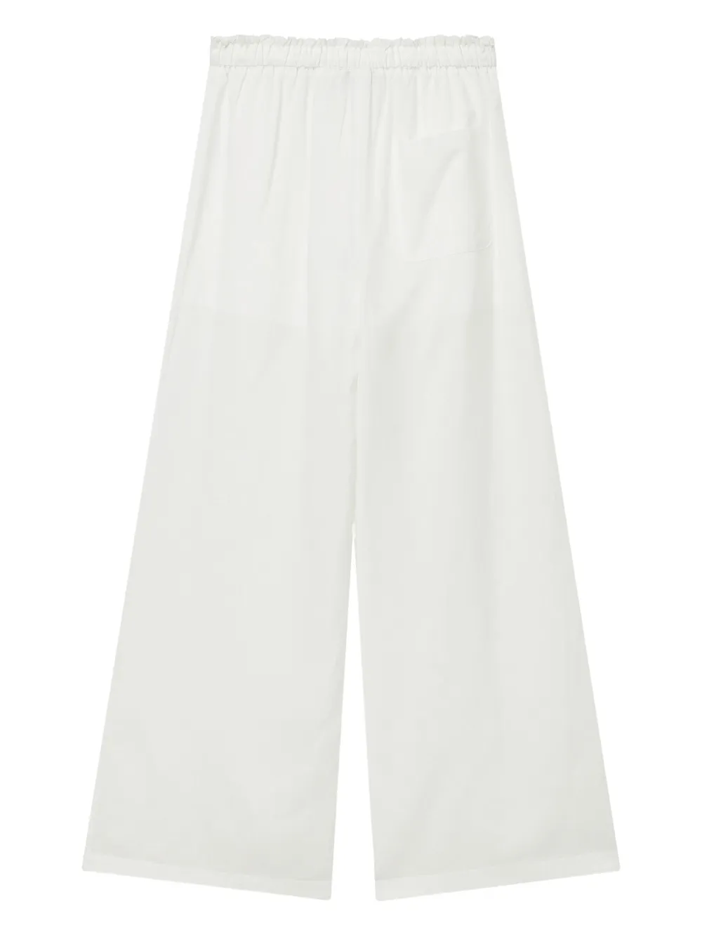 Tout a coup Broek met wijde pijpen - Wit