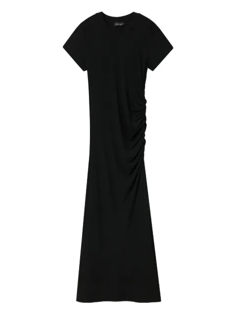 tout a coup ruched T-shirt dress