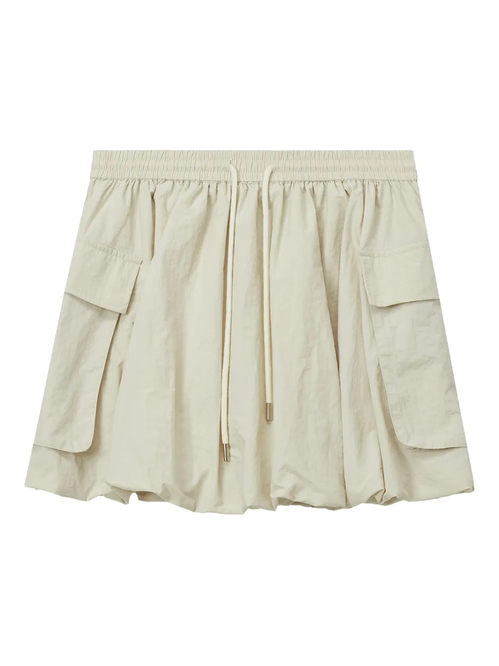 tout a coup drawstring pocket mini skirt | Neutrals | Image 1