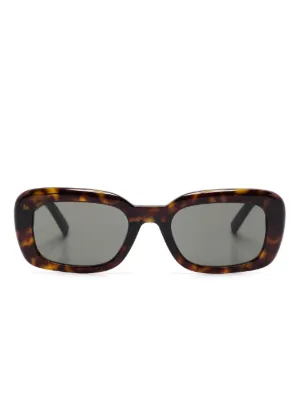 Gucci Eyewear キャットアイ サングラス | ブラウン | FARFETCH JP