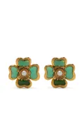 Goossens mini Trefle stud earrings - Gold