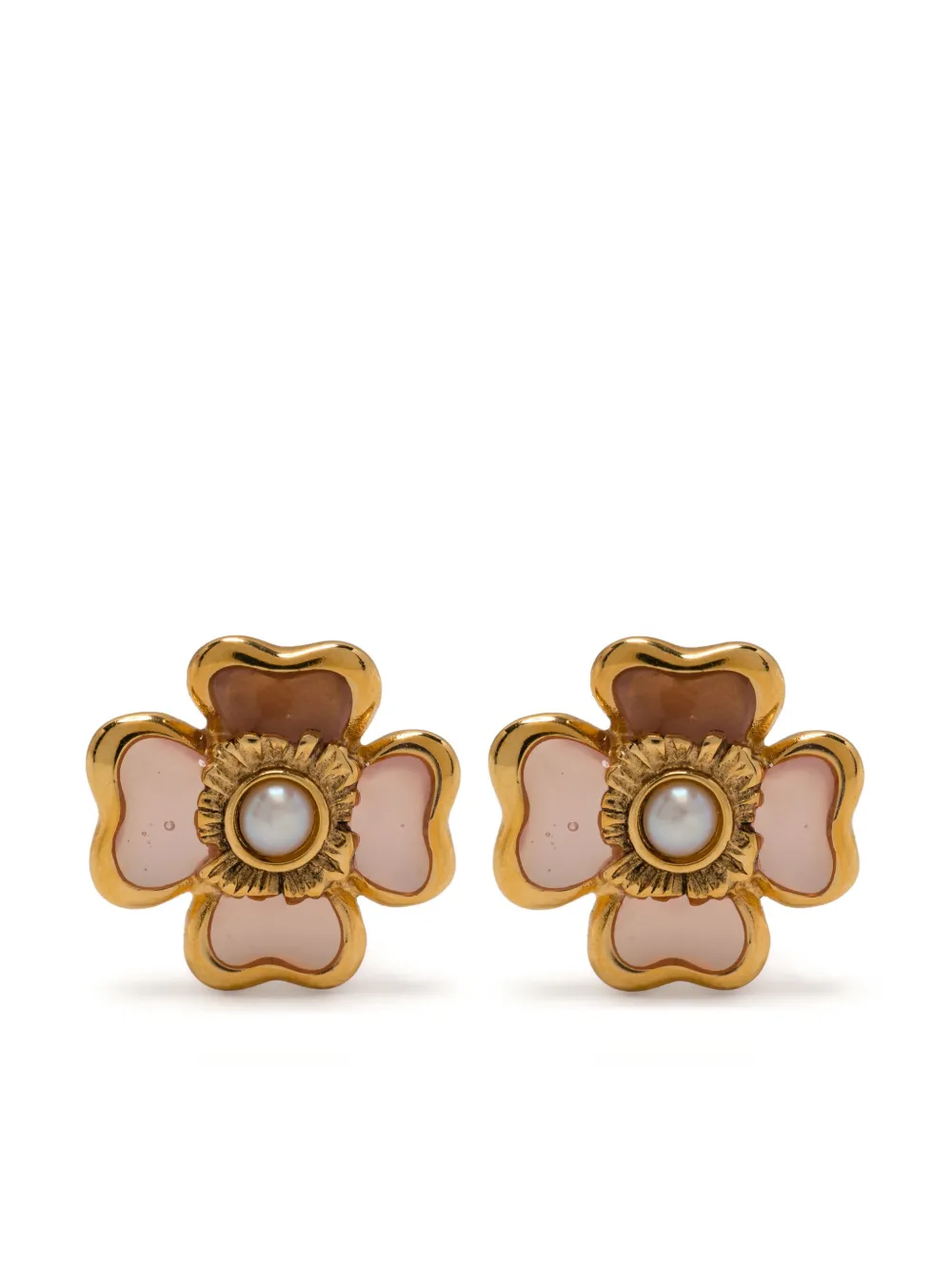 Goossens aretes Trefle mini | dorado | Image 1