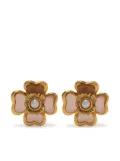 Goossens mini Trefle stud earrings - Gold
