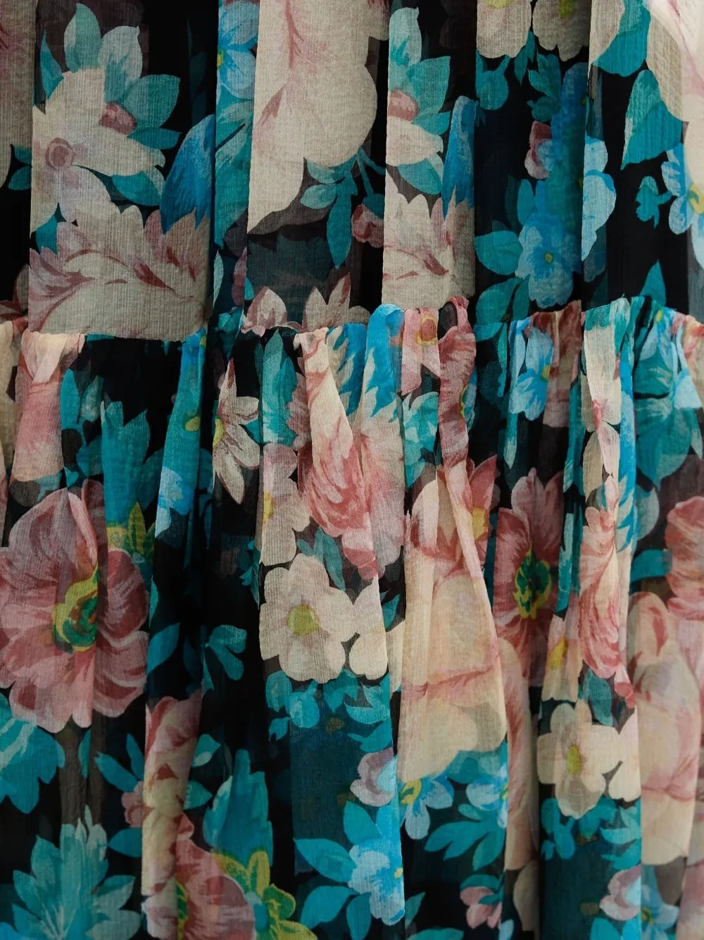 Chloé Zijden rok Blauw