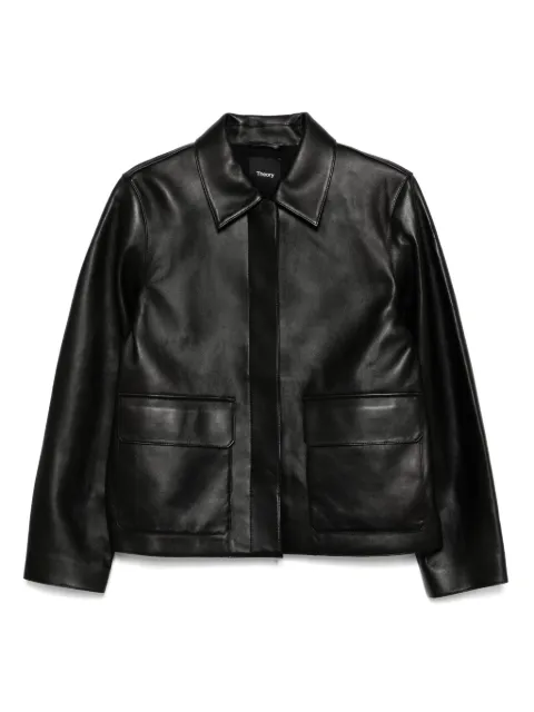 Theory leather jacket