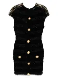 Balmain tweed dress - Black