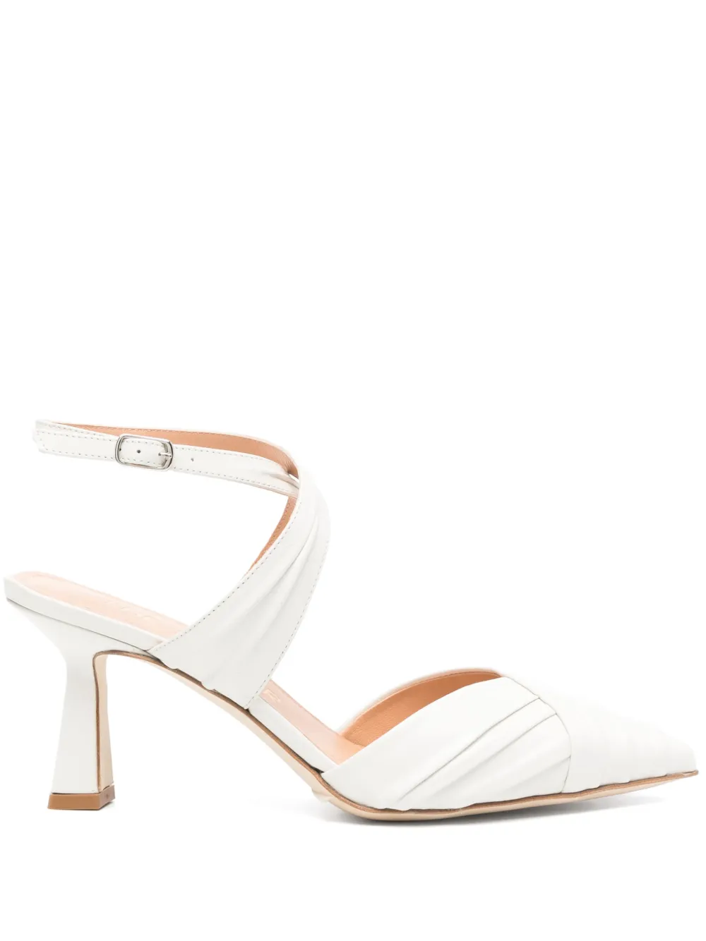 The Seller 80mm leather pumps Wit