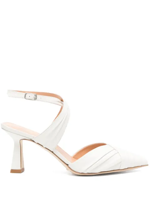 The Seller 80mm leather pumps