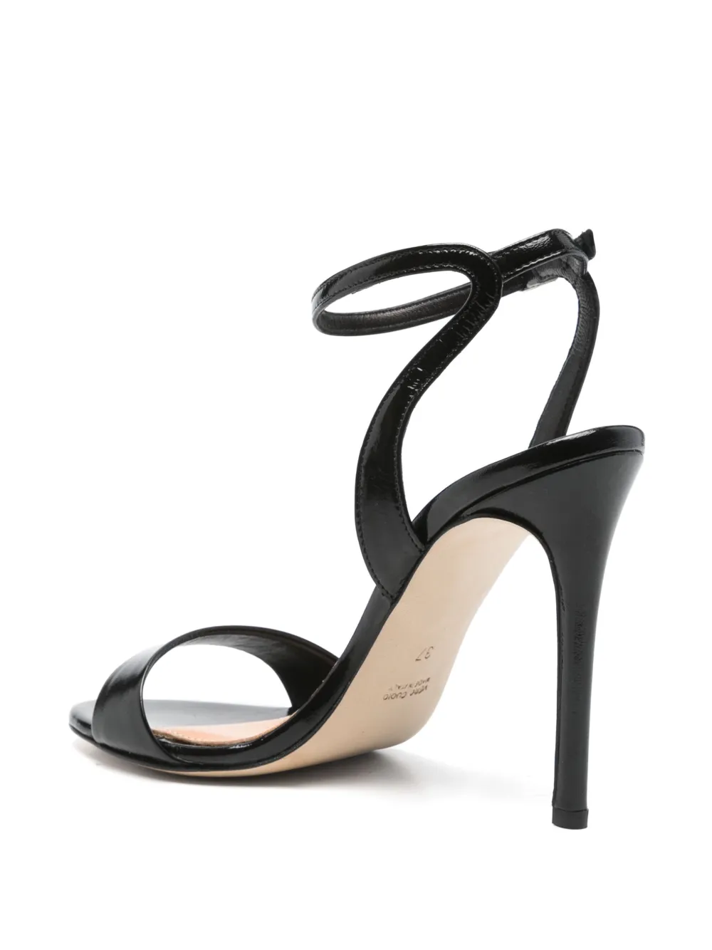 The Seller Leren sandalen Zwart