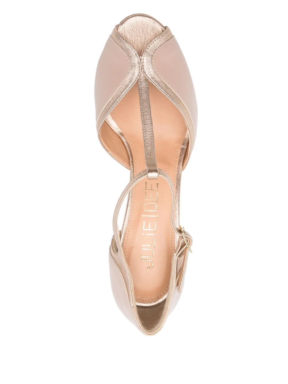 Julie Dee Leren sandalen Roze