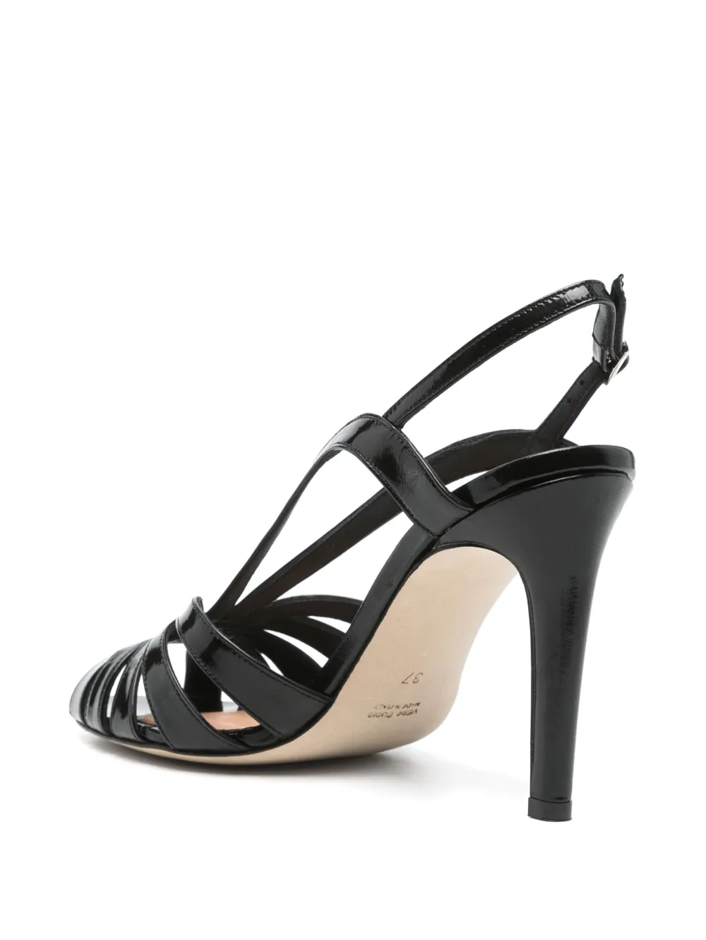 The Seller Leren sandalen Zwart