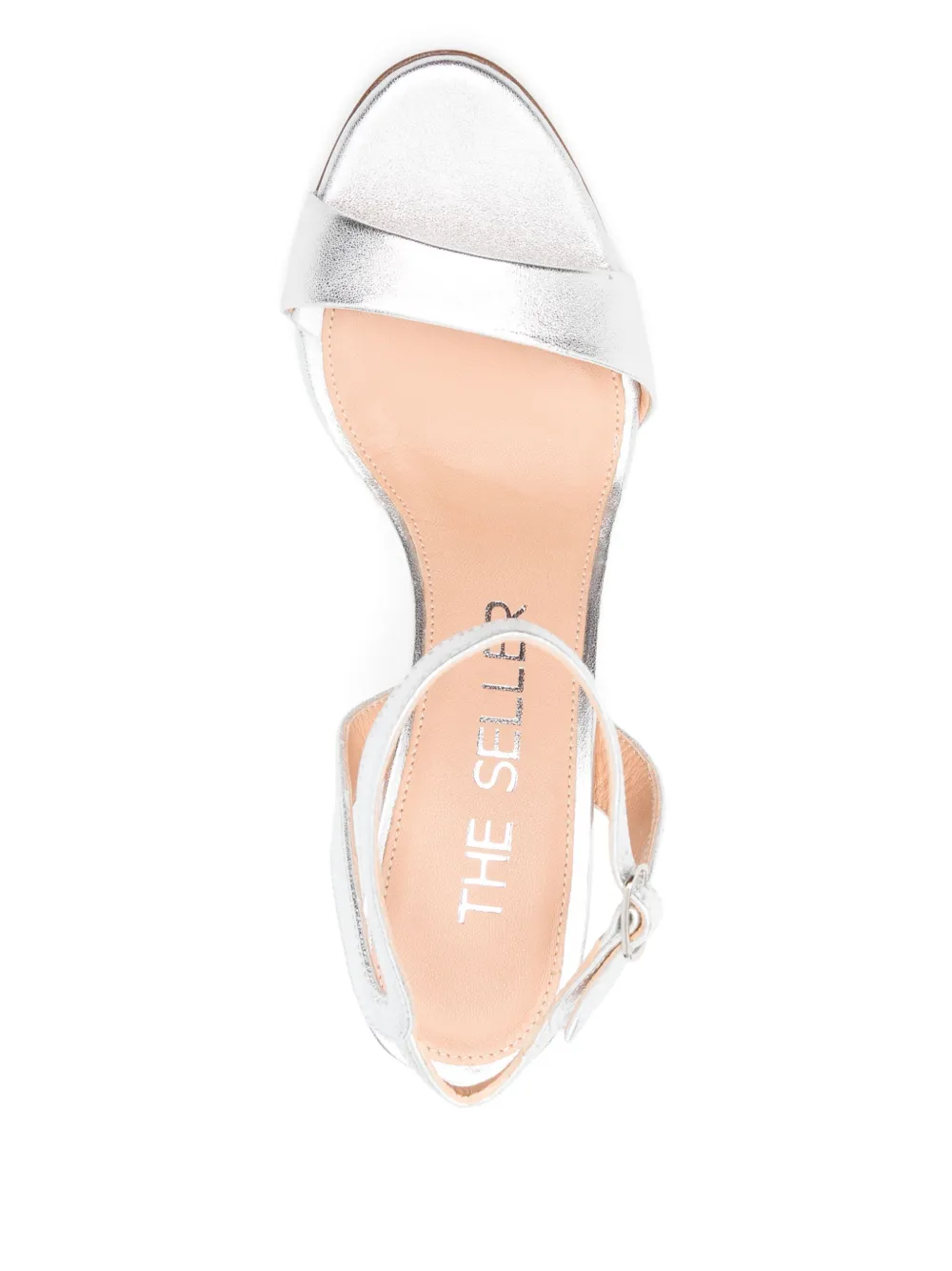 The Seller Leren sandalen Zilver