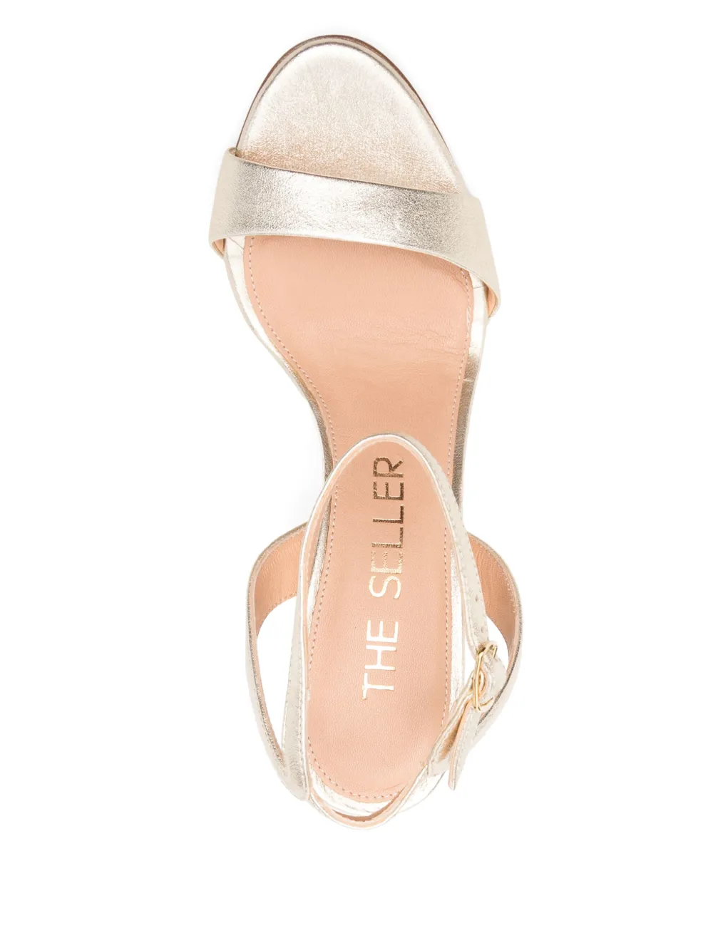 The Seller Leren sandalen Goud