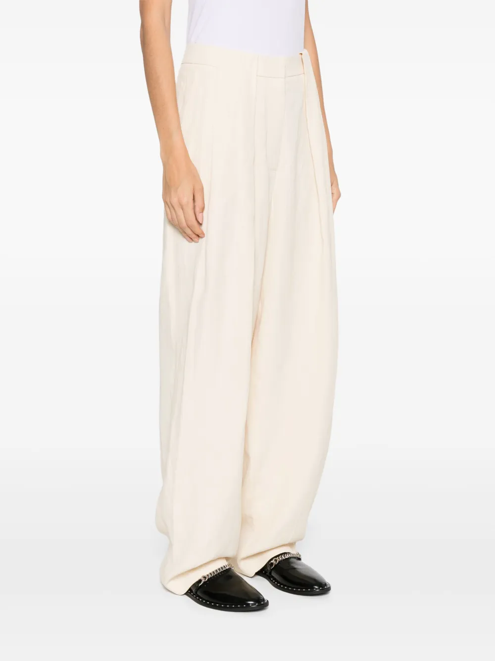 Stella McCartney Plooibroek Beige