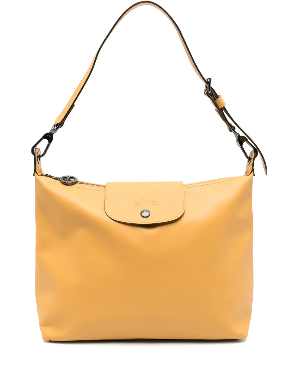 Longchamp ル プリアージュ エクストラ ショルダーバッグ M - イエロー Longchamp ル プリアージュ エクストラ ショルダーバッグ M - イエロー