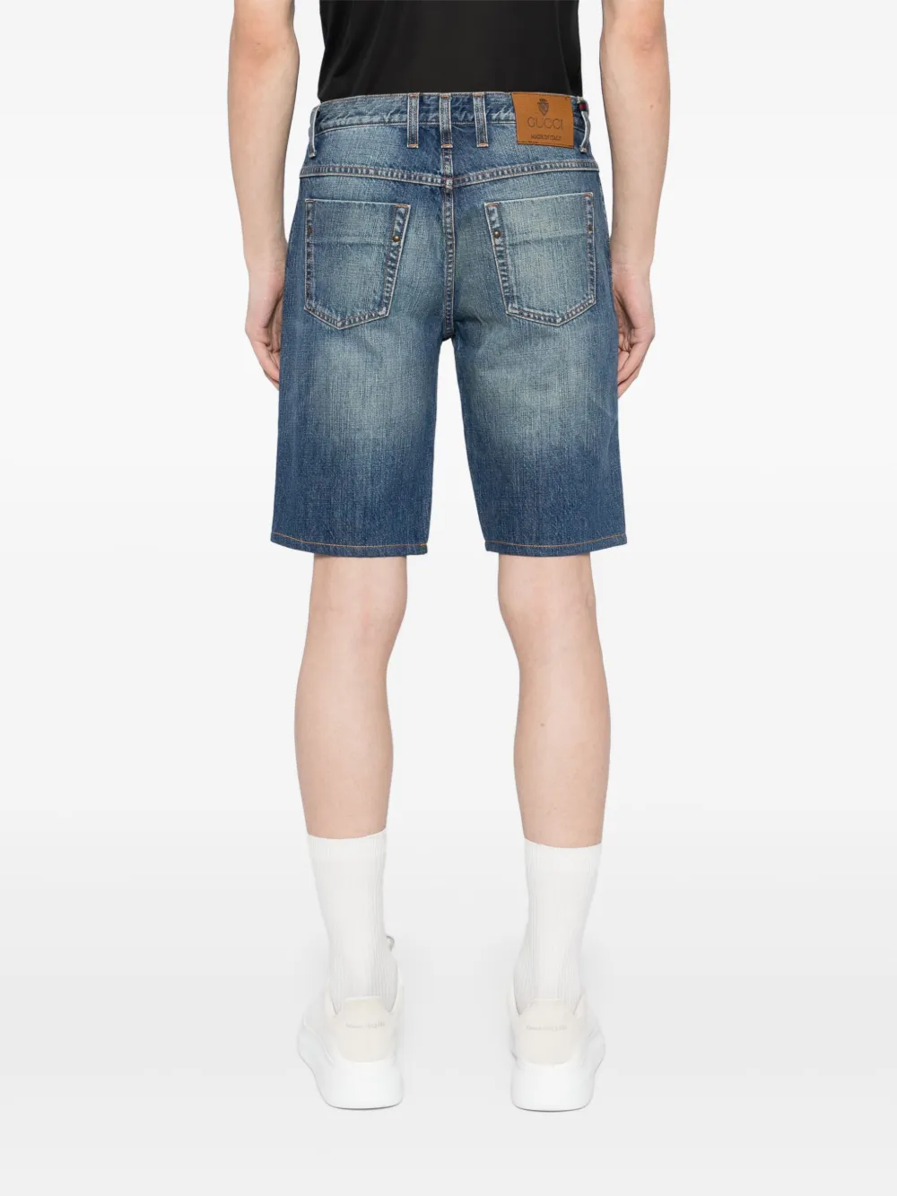Gucci Denim shorts Blauw