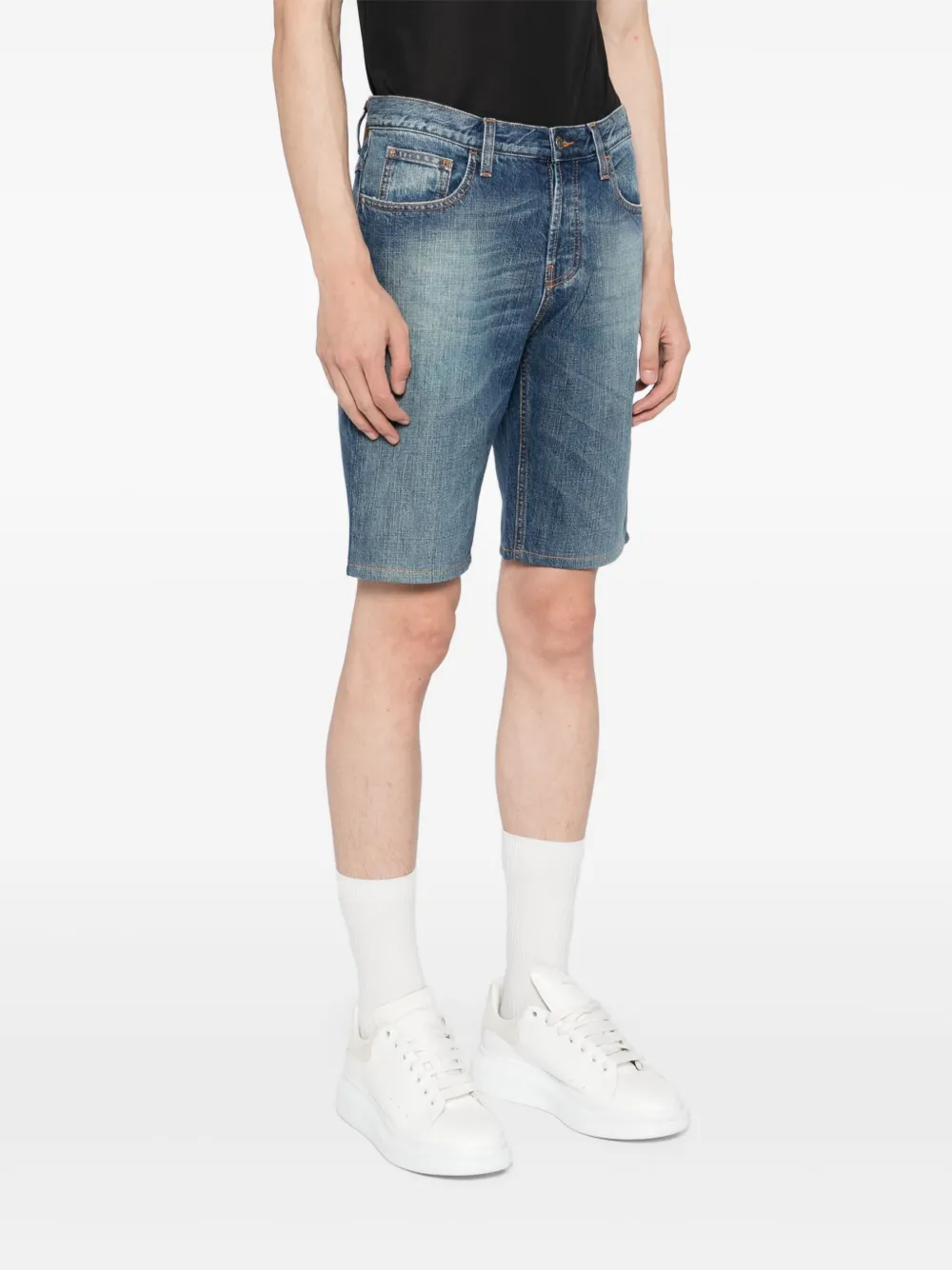 Gucci Denim shorts Blauw