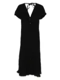 Jil Sander layered maxi dress - Black