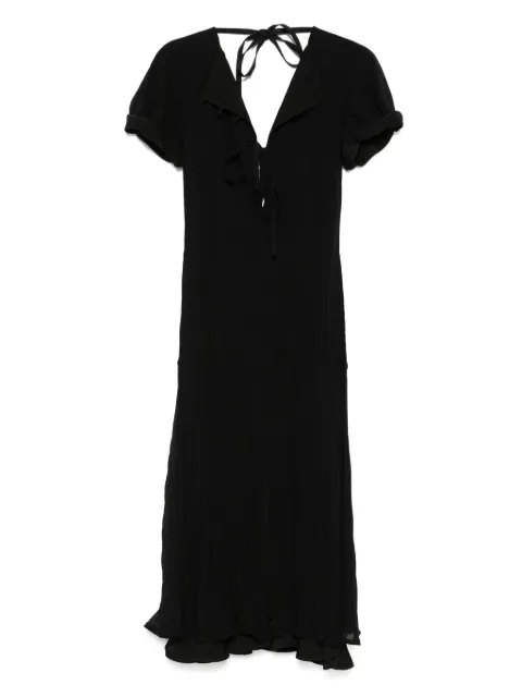 Jil Sander vestido largo a capas