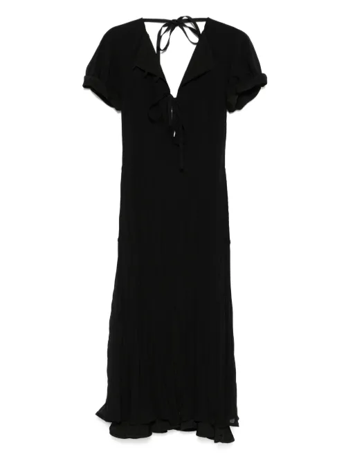 Robe longue à design superposé - Jil Sander - Modalova