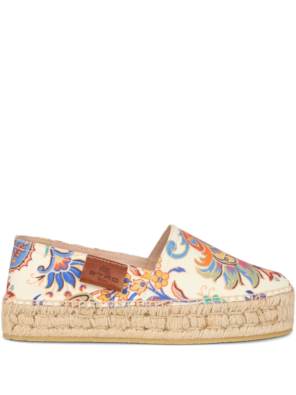 ETRO printed espadrilles White