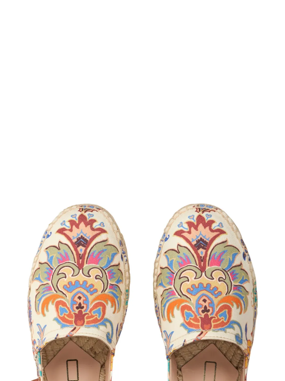 ETRO printed espadrilles White