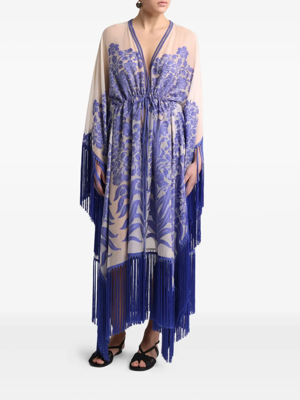 ETRO Tuniekjurk met jacquard-patroon - Wit