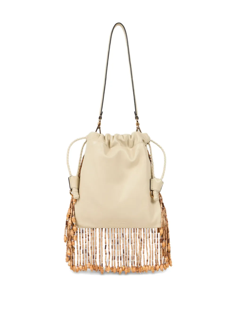 ETRO Kalispera kleine bucket-tas Beige