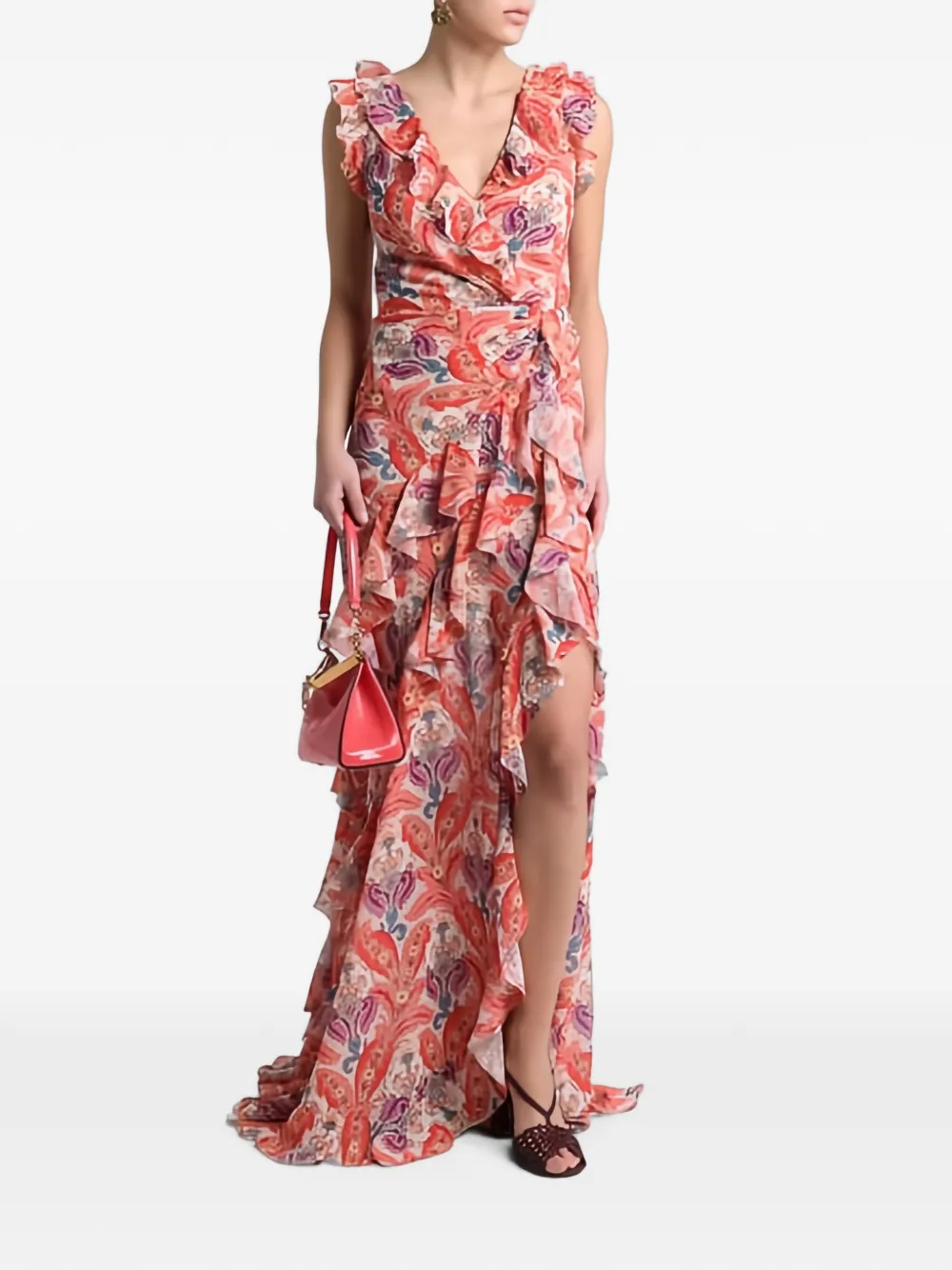 ETRO Abito con stampa - Arancione