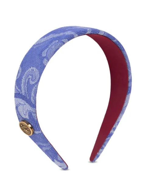 ETRO Cerchietto con effetto jacquard