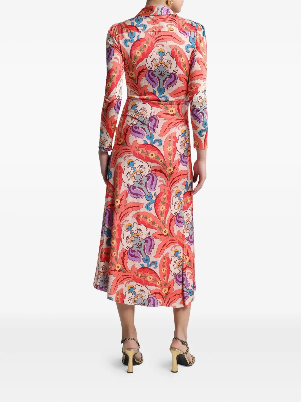 ETRO Jurk met print Wit