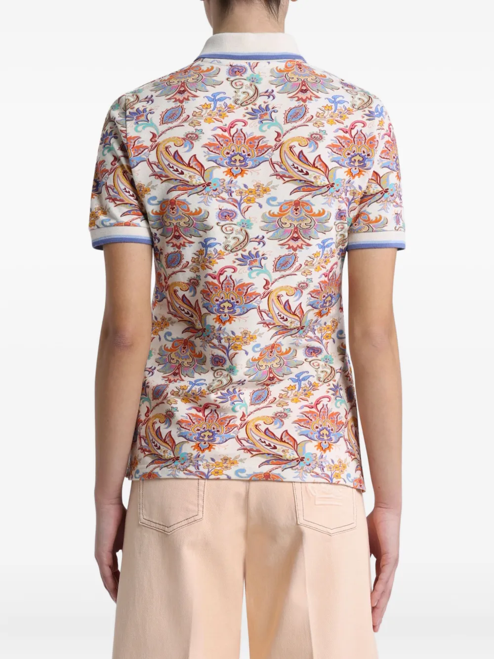 Etro フローラル ポロシャツ In Multi