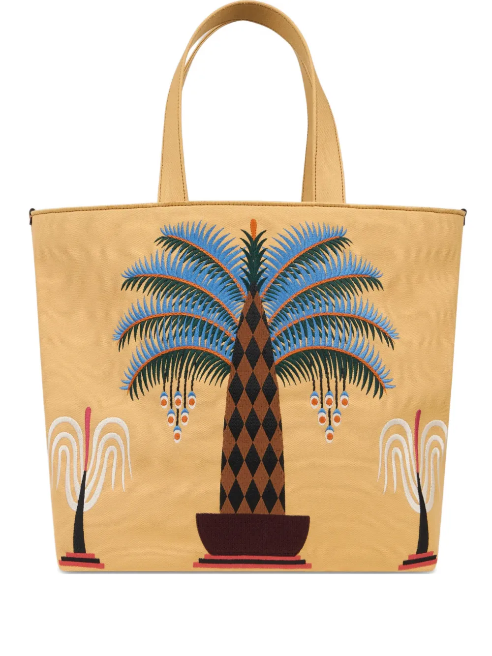 ETRO X AGOSTINO IACURCI CANVAS TOTE BAG