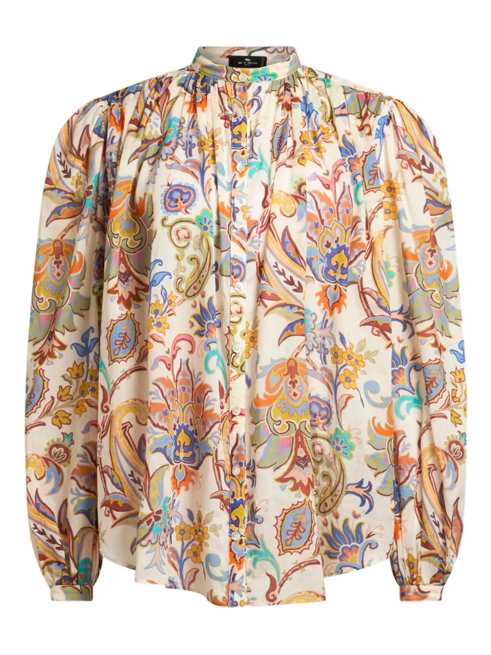 ETRO Blouse met print Beige
