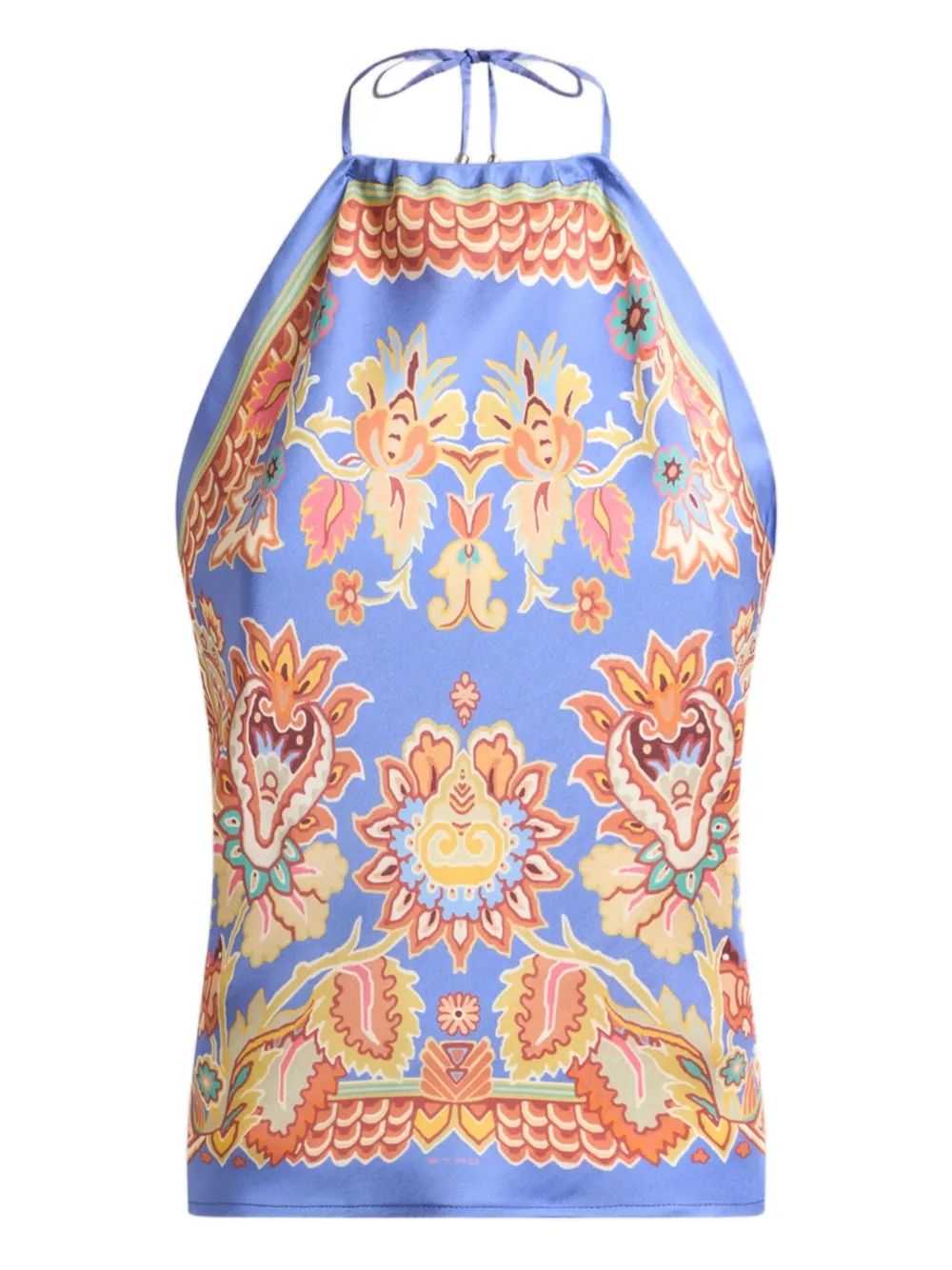 Etro Printed Silk Top