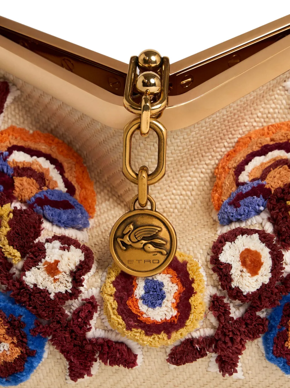 ETRO Vela kleine schoudertas Beige