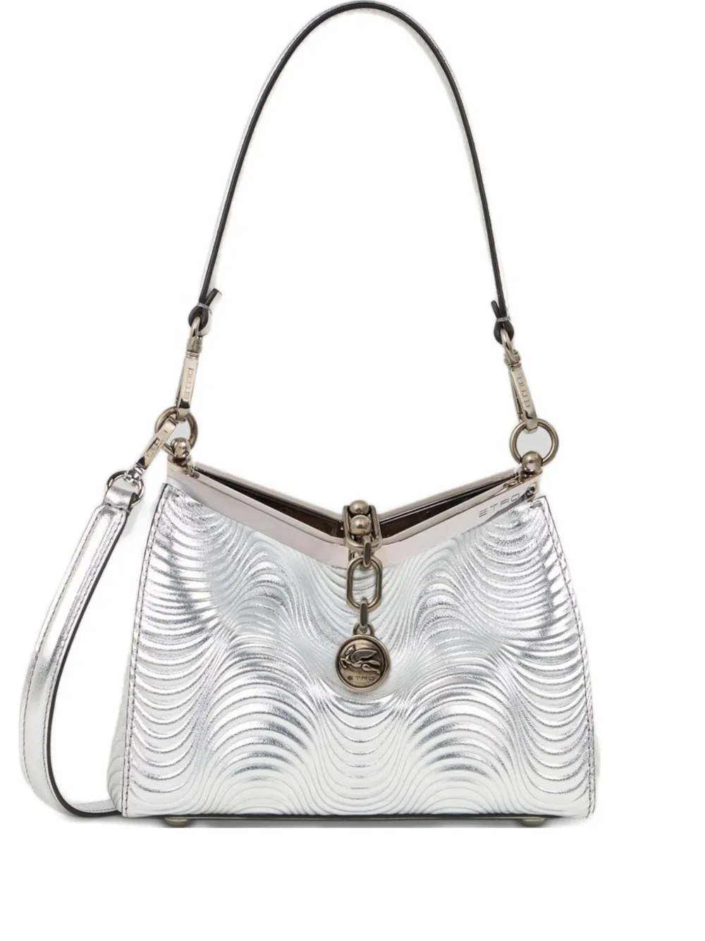 ETRO Vela kleine schoudertas Zilver