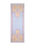 ETRO patterned-jacquard scarf - Blue