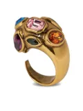 ETRO crystal-embellished ring - Gold