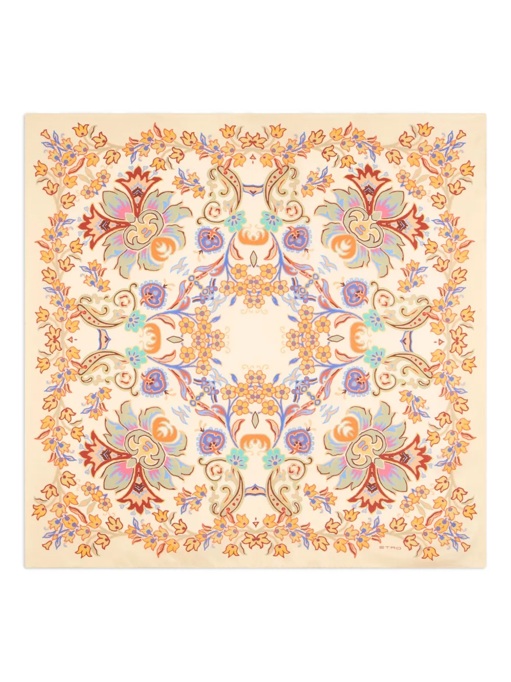 Etro Printed Silk Scarf