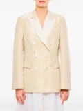 Alberto Biani double-breasted blazer - Neutrals
