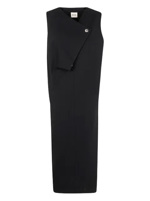 KHAITE sleeveless asymmetric dress
