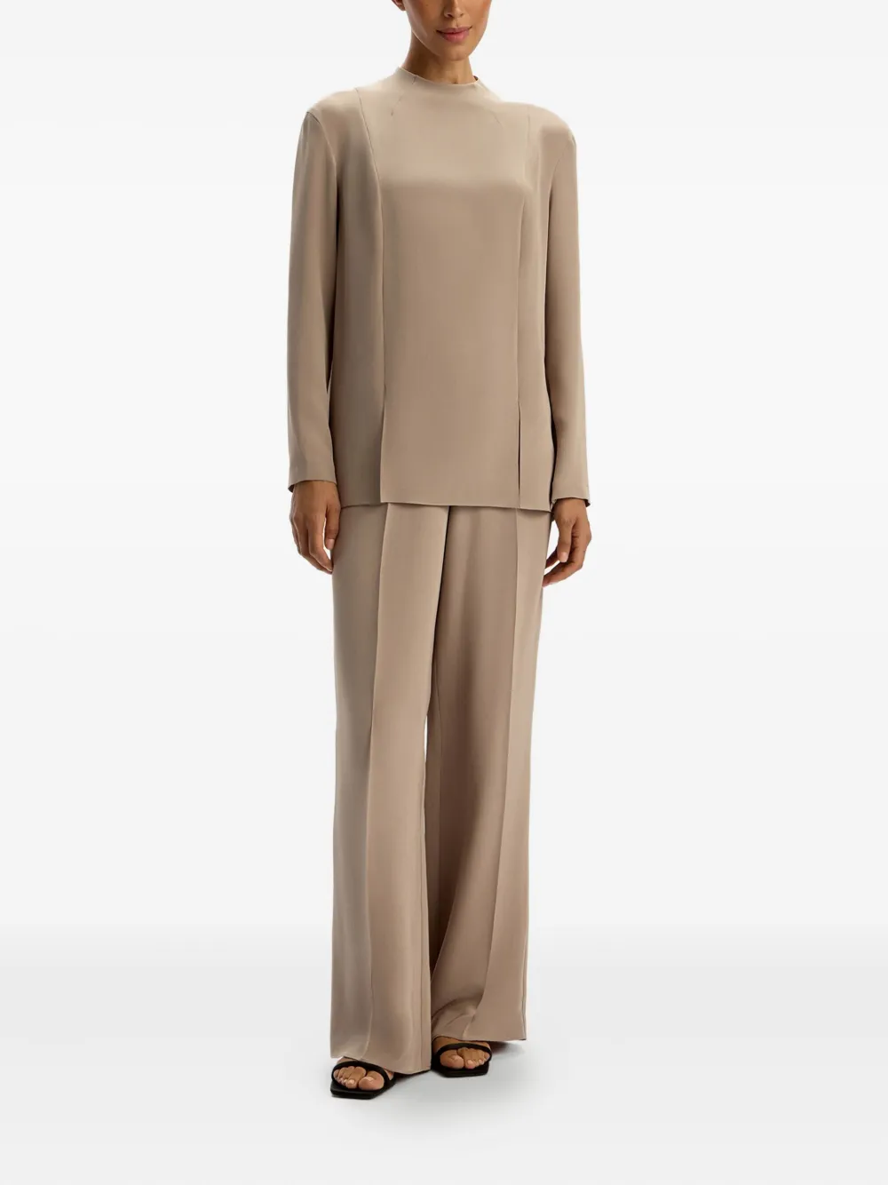12 STOREEZ silk trousers | Wide-Leg Pants | Image 2