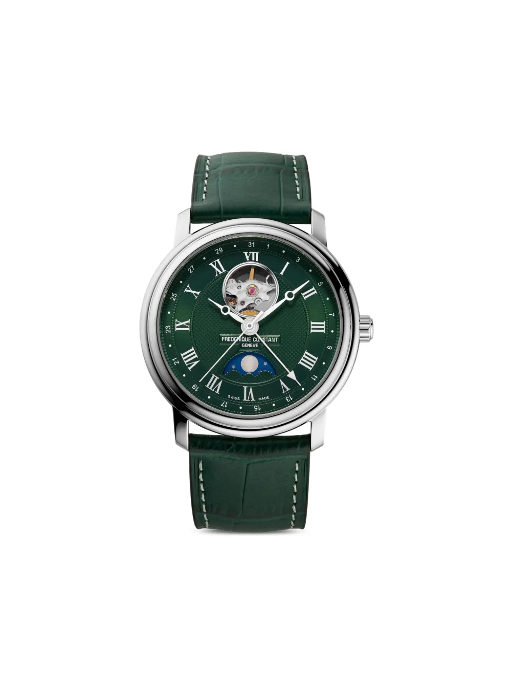 Frederique Constant Classics Heart Beat Moonphase Date 40mm | Green | Image 1