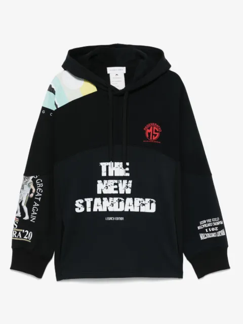 Marine Serre Upcycled graphic sweatshirts hoodie