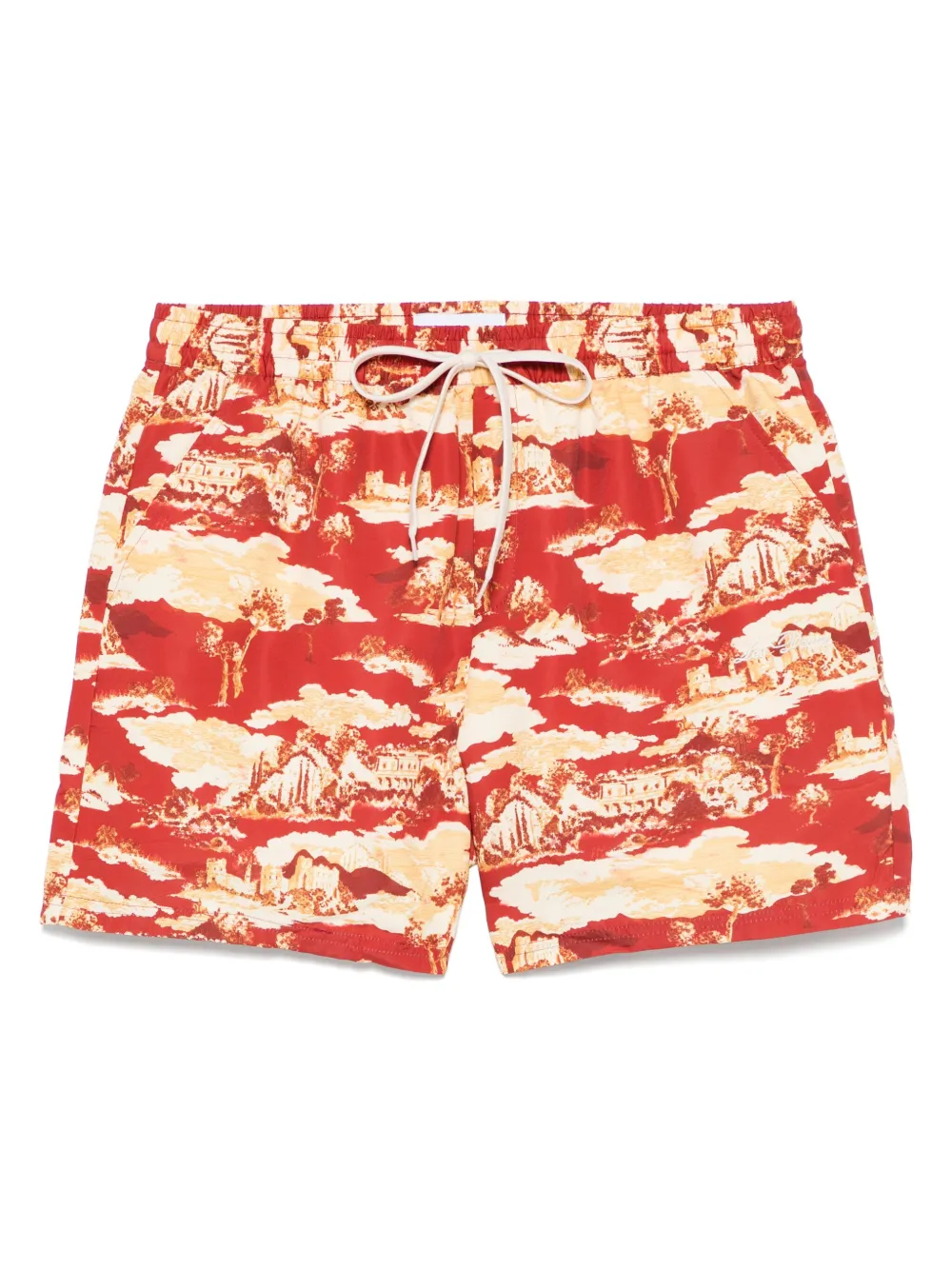 Les Deux Stan Ruis swim shorts | Red | Image 1