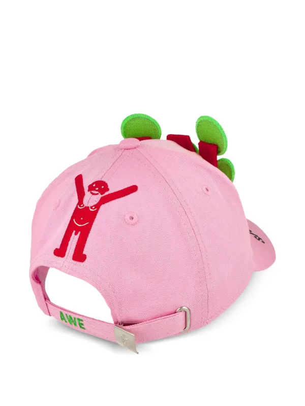 Walter Van Beirendonck Smiley Cap | Pink | FARFETCH