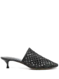 Le Monde Beryl 50mm Kitten mules - Black