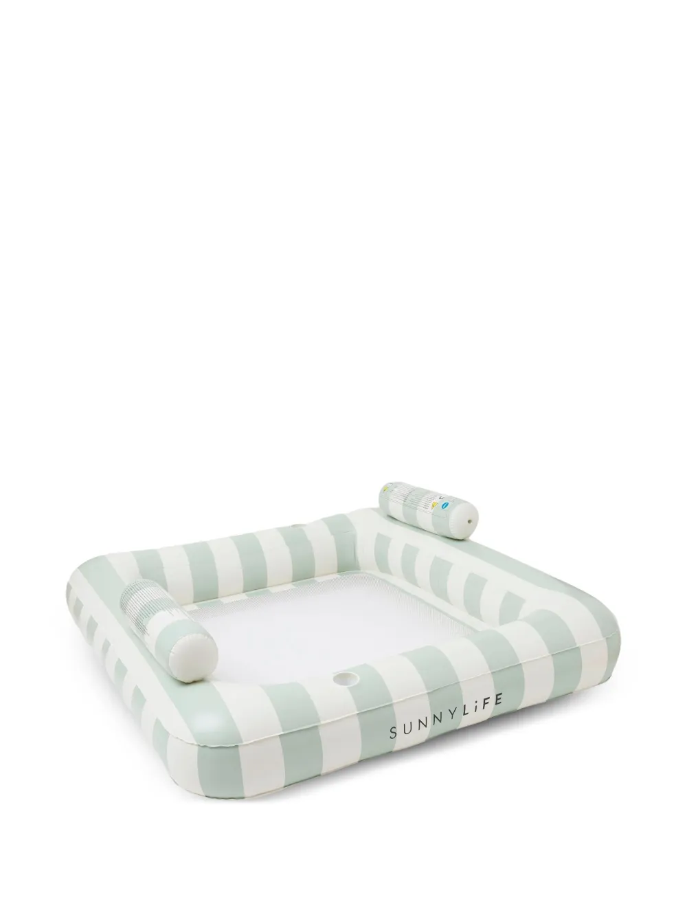 Sunnylife Kids striped inflatable pool | Green | Image 1