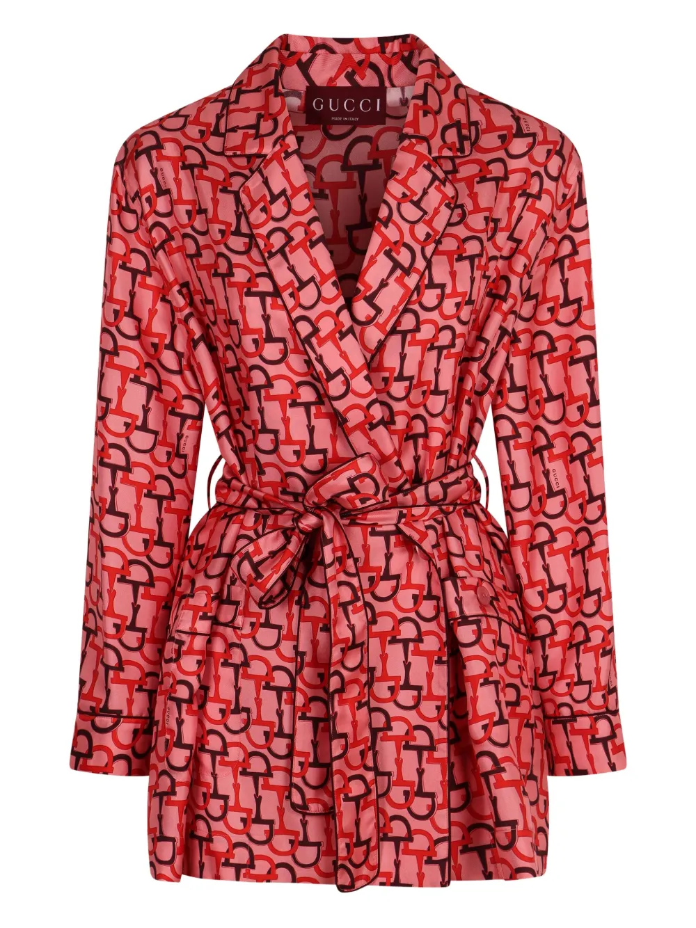 Gucci printed silk shirt | Pink | Image 1